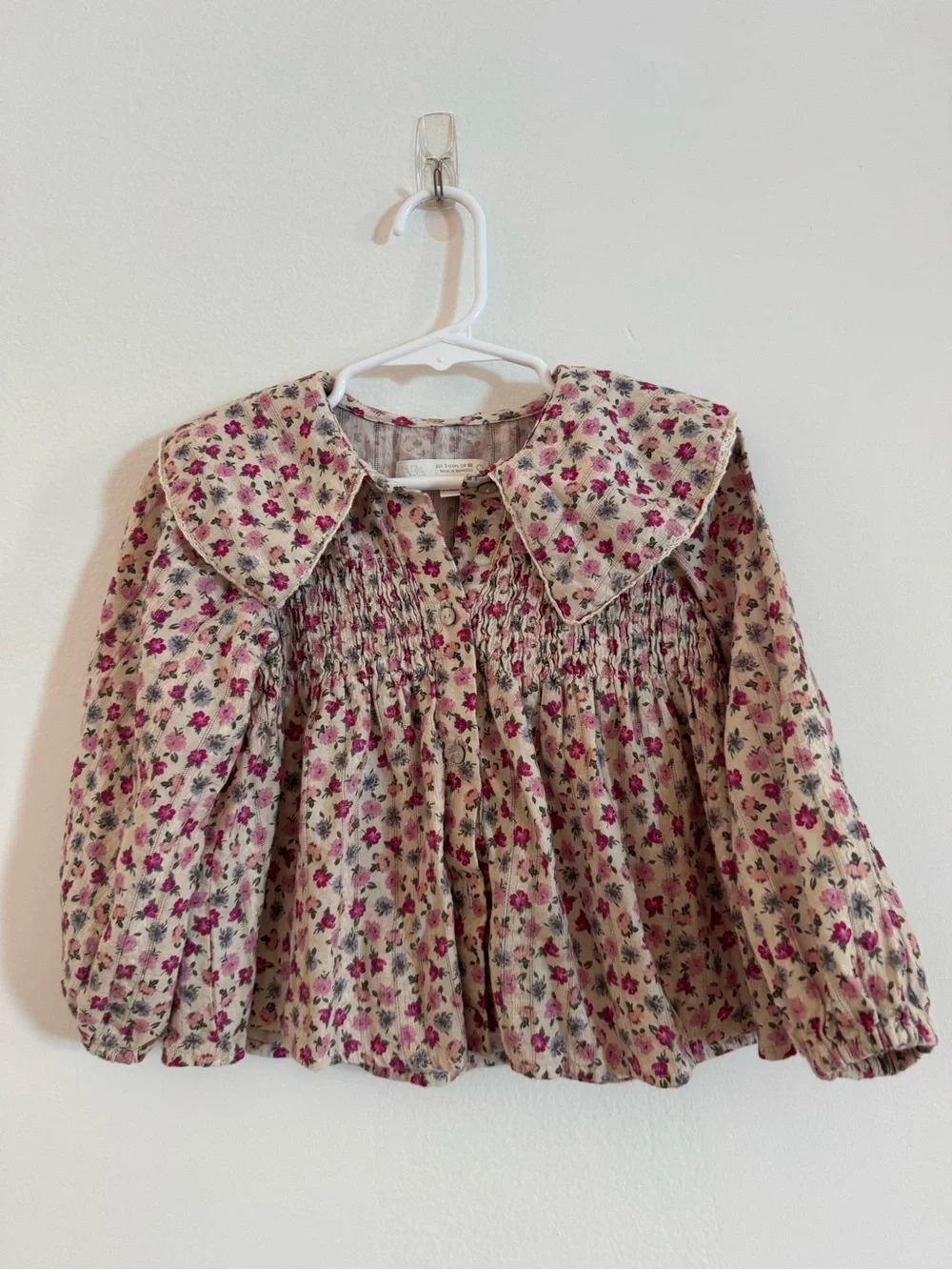 Zara Floral blouse